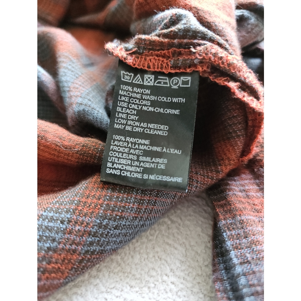 Bdg | Plaid Button Down Split Hem Tunic - image 8